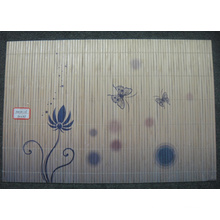 (BC-M1029) Handmade Natural Bamboo Rectangle Heat Insulation Placemat